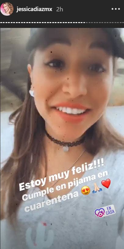 Y resaltó en un video que celebrará sus 29 años de manera distinta, 
<b>debido a la contingencia</b> que se vive por el brote de coronavirus.
<br>