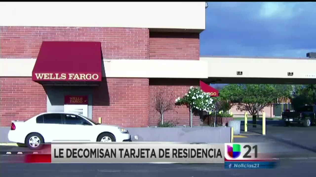 Queja contra banco le decomiso la tarjeta de residencia