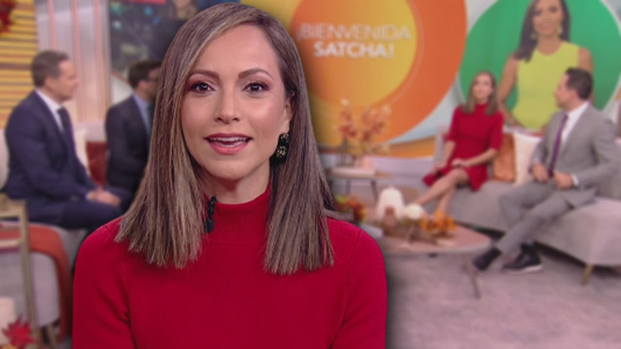 Satcha Pretto regresó a Despierta América tras someterse a una cirugía en su rodilla