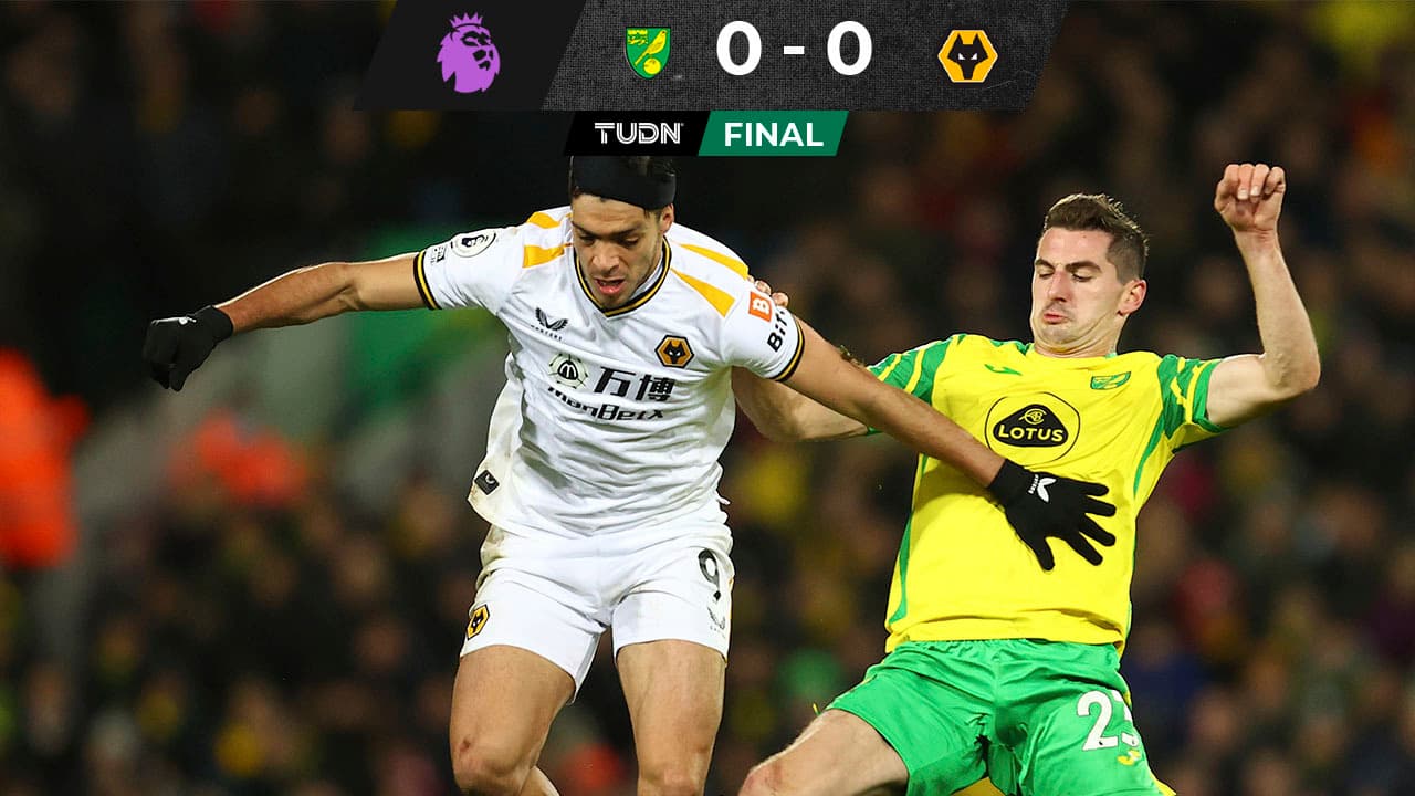 Wolverhampton se lleva un punto de Norwich, pero Jiménez no anotó