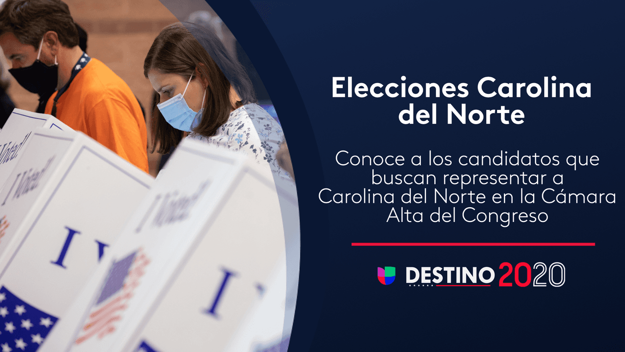 Conoce a los candidatos que buscan representar a Carolina del Norte en el Senado de Estados Unidos