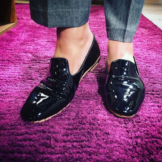 ¡Muy a la moda! Alex Kaffie siempre está a la moda.