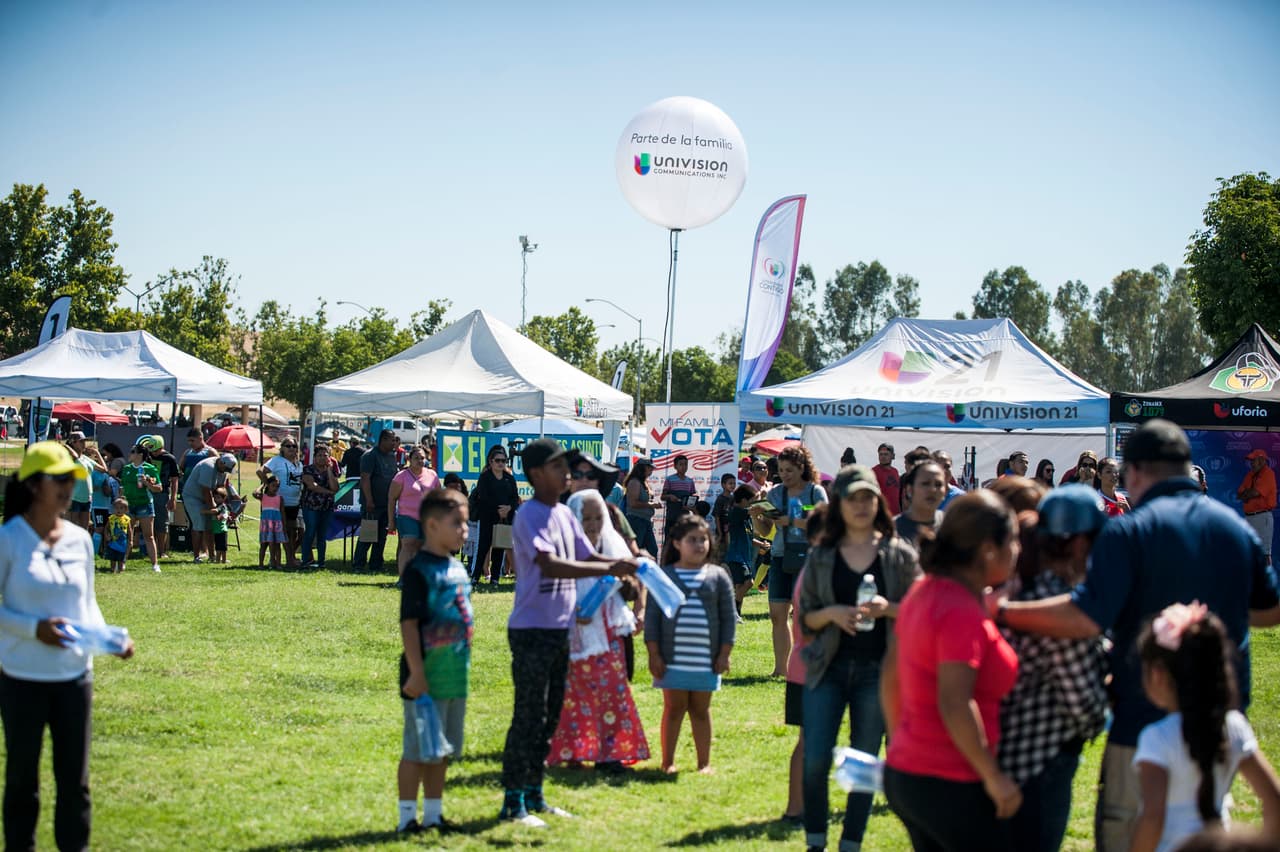 Diversión familiar en Copa Univision Fresno.