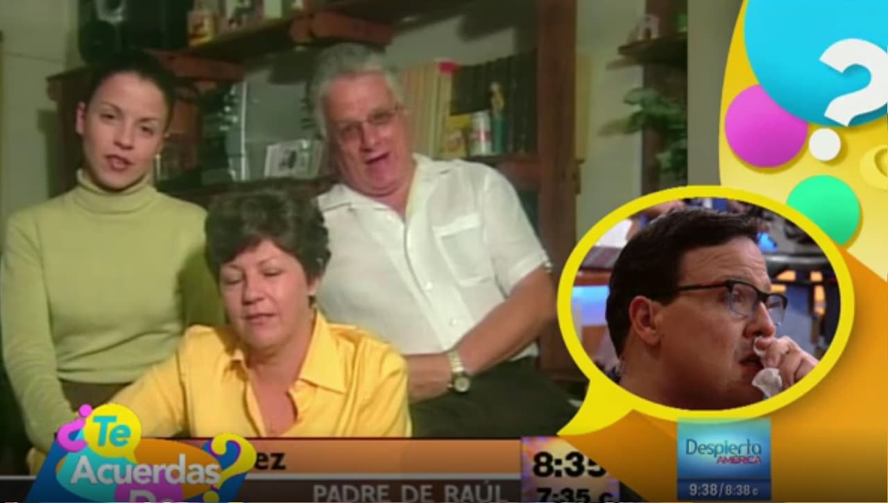 En ese entonces también revivió las palabras que le dedicaron sus papás y su hermana en sus inicios en Despierta América. Ahora también le desean la mejor de las suertes.