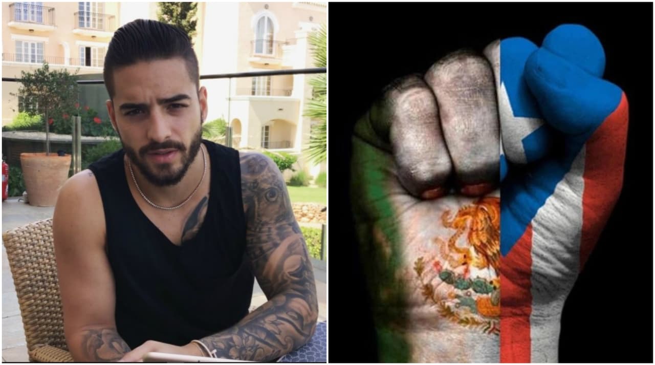 Maluma se une a Eva Longoria para ayudar a México y ruega por Puerto Rico