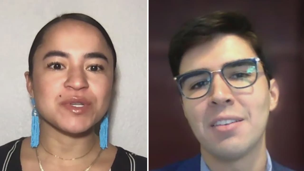 Estos 
<a href="https://www.univision.com/shows/despierta-america/comunidad-latina-y-policia-jovenes-democratas-y-republicanos-opinan-sobre-la-carrera-por-la-casa-blanca-video">jóvenes hispanos</a> expresaron con claridad cuáles son sus intenciones de voto el próximo noviembre.