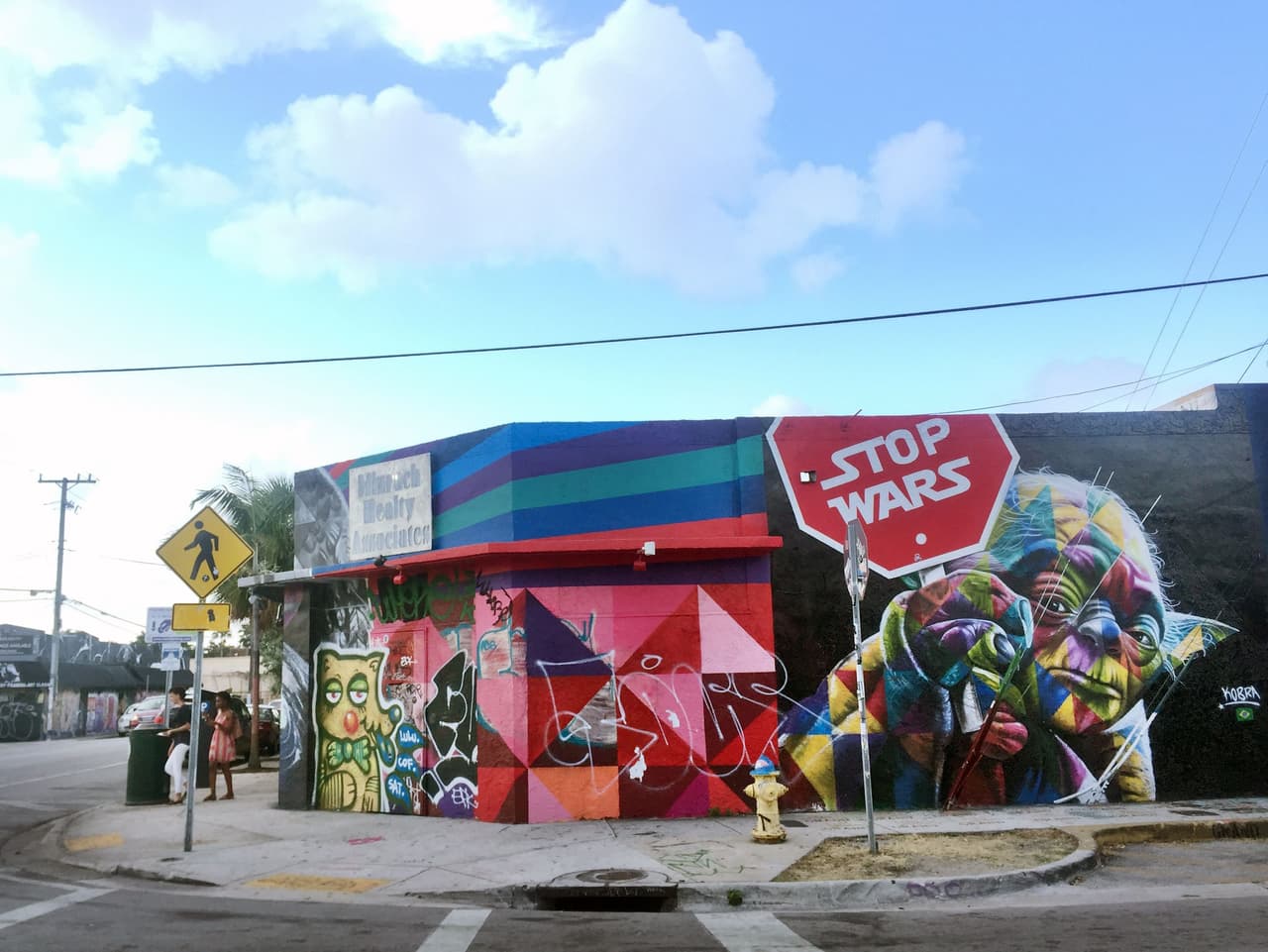 Célebre por sus atractivos murales, restaurantes y galerías, Wynwood es un barrio ubicado al noroeste de Miami, muy frecuentado por turistas y locales.