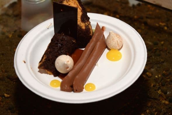 Y le chocolate, como siempre, el ingrediente favorito.