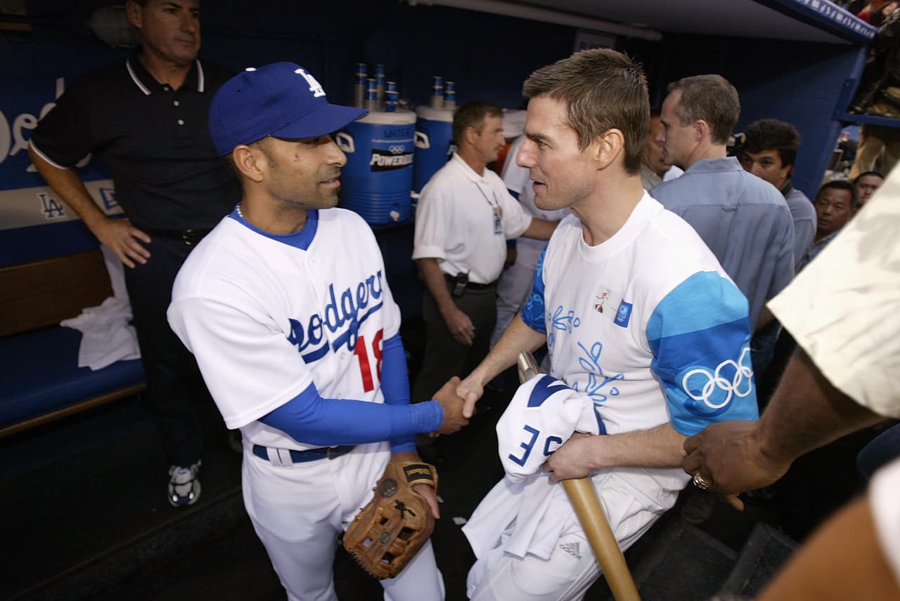 Tom Cruise ha expresado su respeto y admiración hacia los peloteros de los Dodgers.