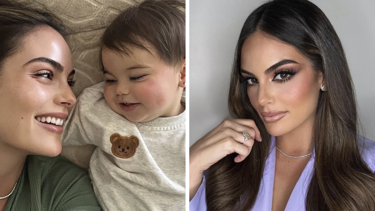 Ximena Navarrete celebró un año de vida de su hija Xime y ya tuvo su primera piñata