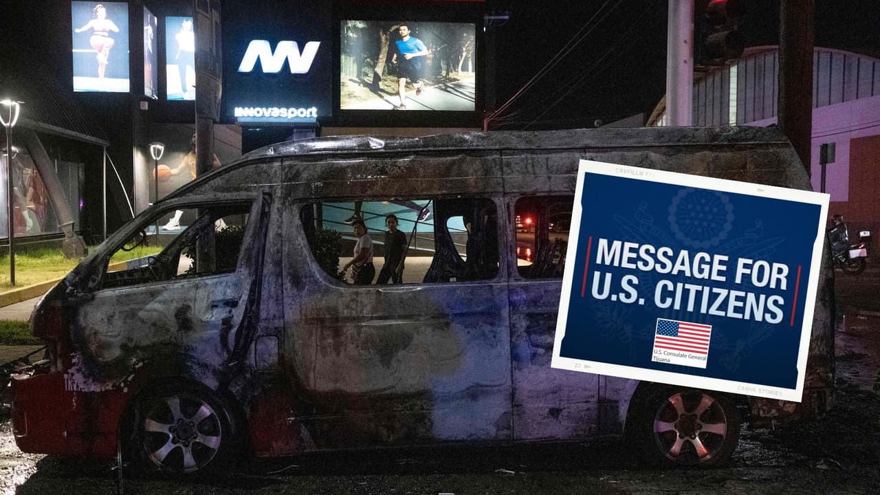 Tras fin de semana violento, piden a californianos no viajar a Rosarito, Tijuana y Mexicali