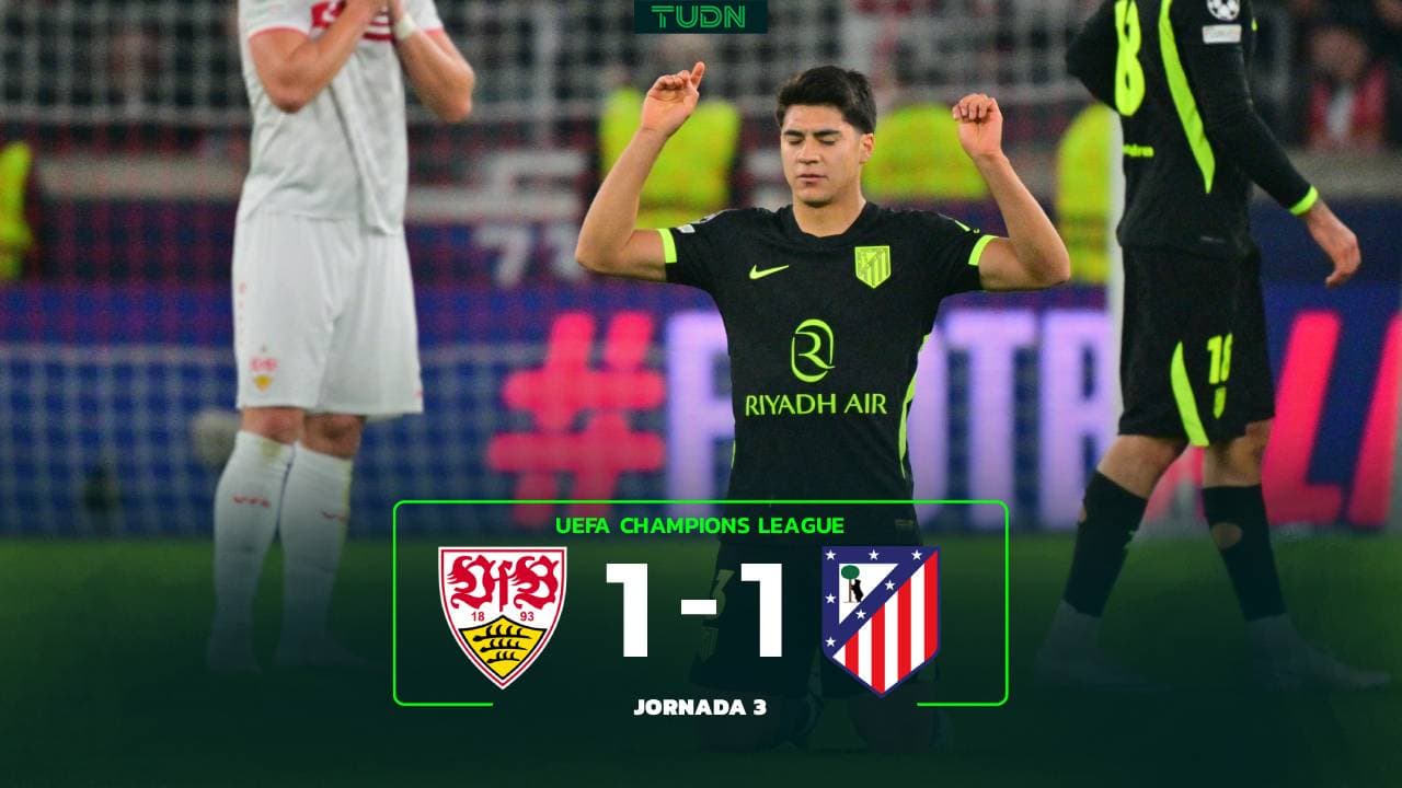 Obed Vargas tiene debut en la UEFA Champions League con Atlético de Madrid