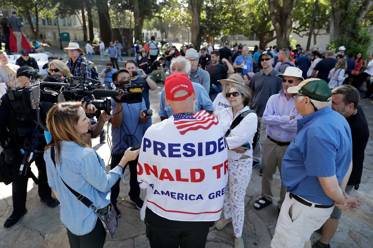 Simpatizante de Trump.