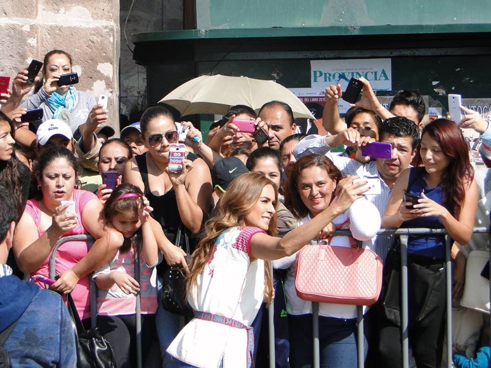 ¡Momento de compartir con los fans!