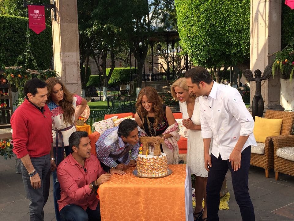 ¡No podía faltar el pastel!