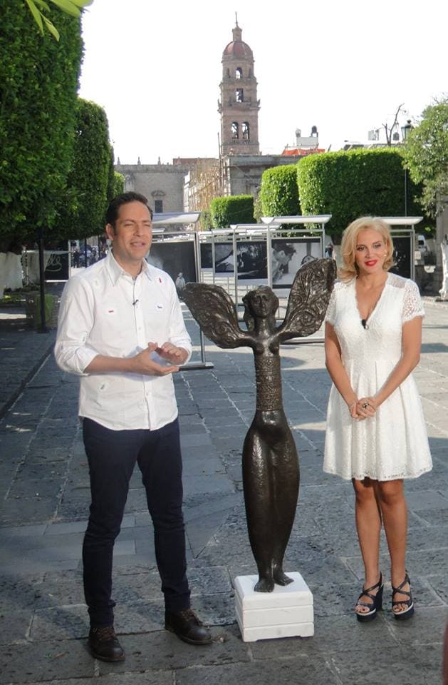 Hoy transmitimos desde la Plaza Melchor Ocampo.