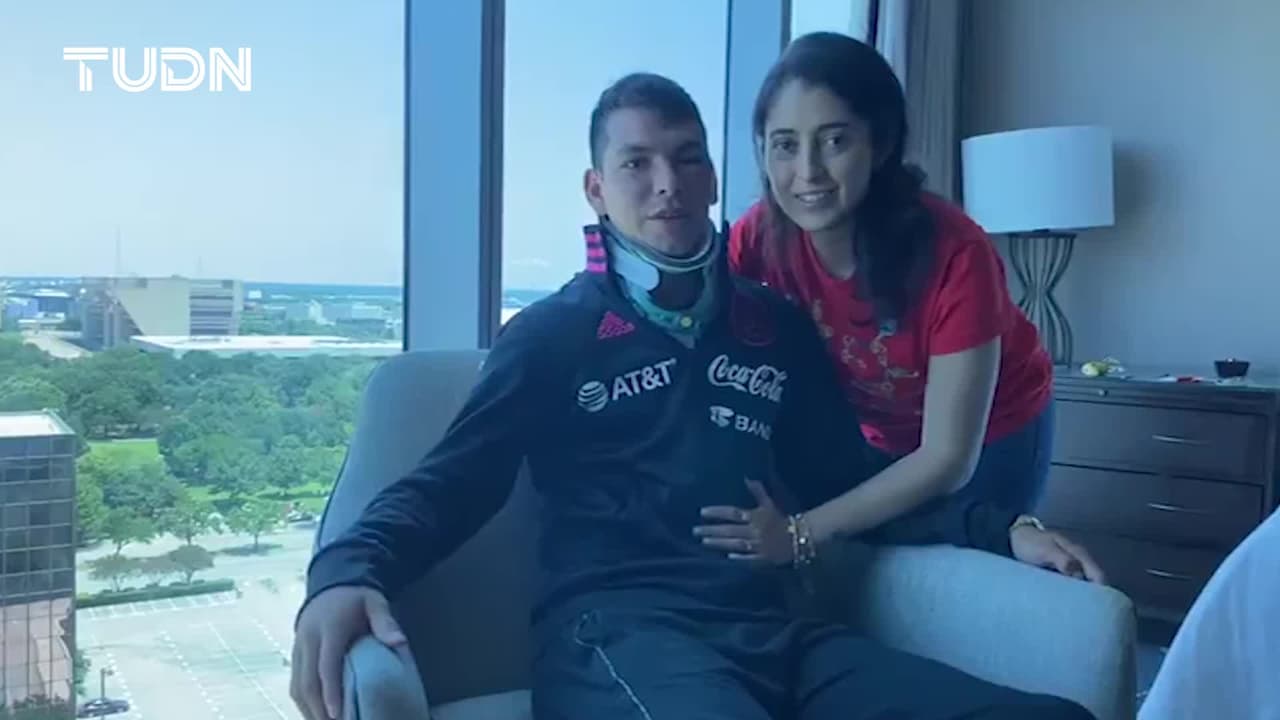 Hirving Lozano reaparece con un mensaje de agradecimiento