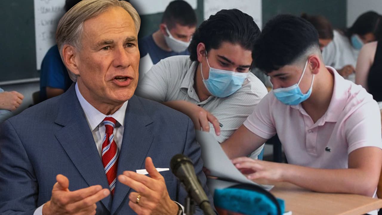 Escuelas públicas en Texas no pueden exigir mascarillas y si lo hacen podrían ser multadas, según orden de Abbott