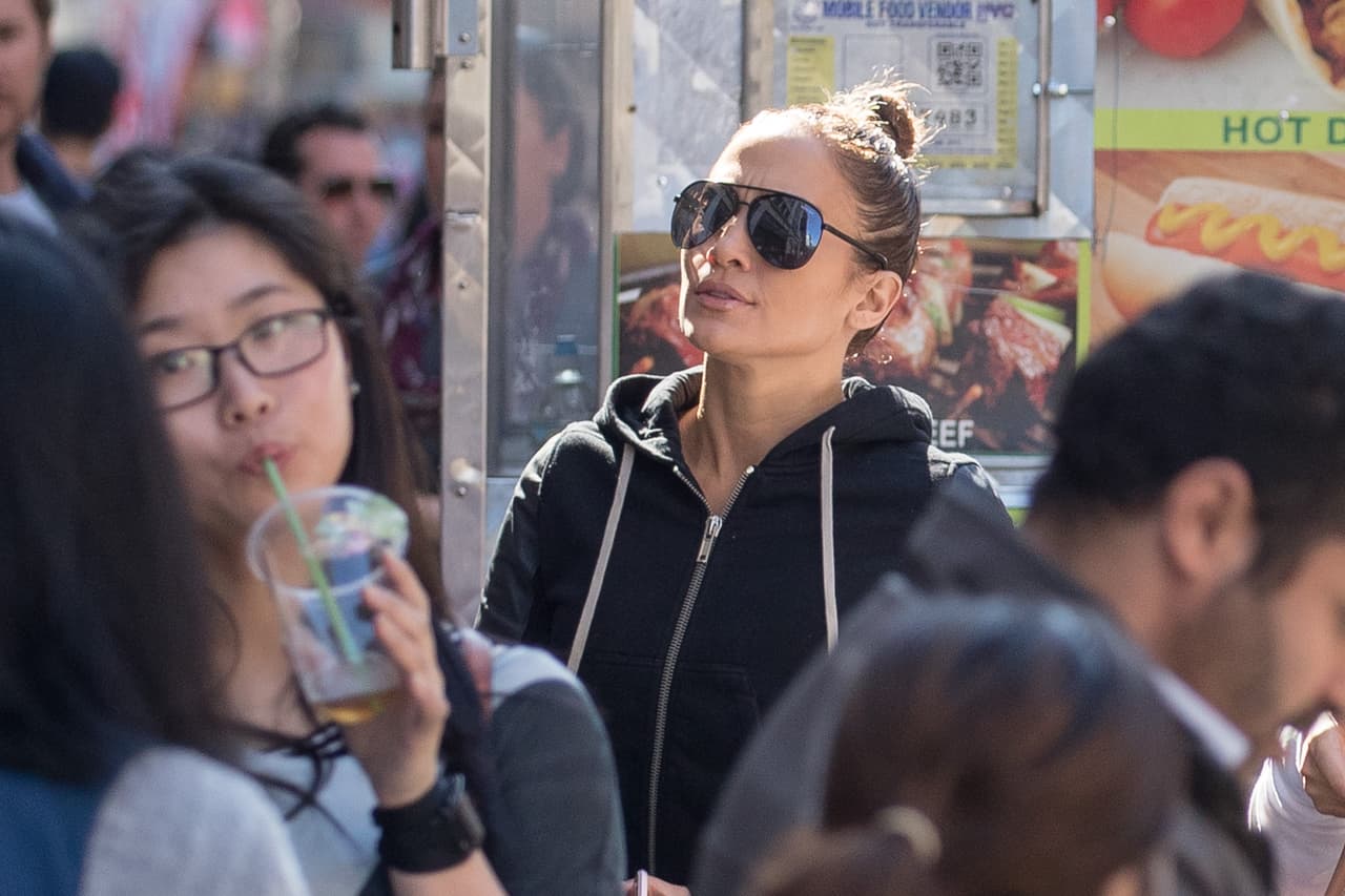 No llevaba gota de maquillaje.