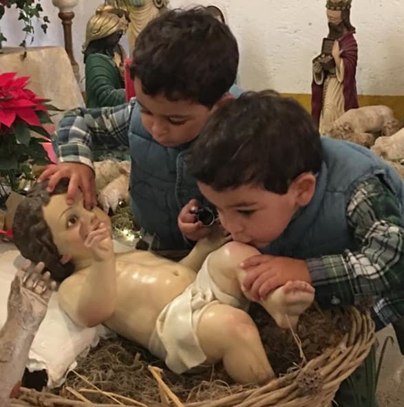 Tienen gran parecido con su padre, el actor y cantante Eduardo Capetillo.