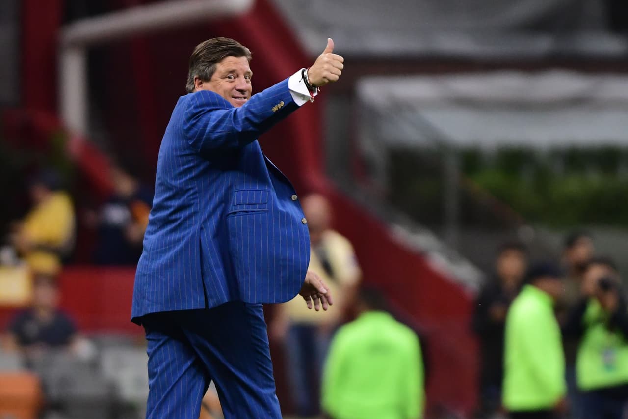 Miguel Herrera, técnico de América