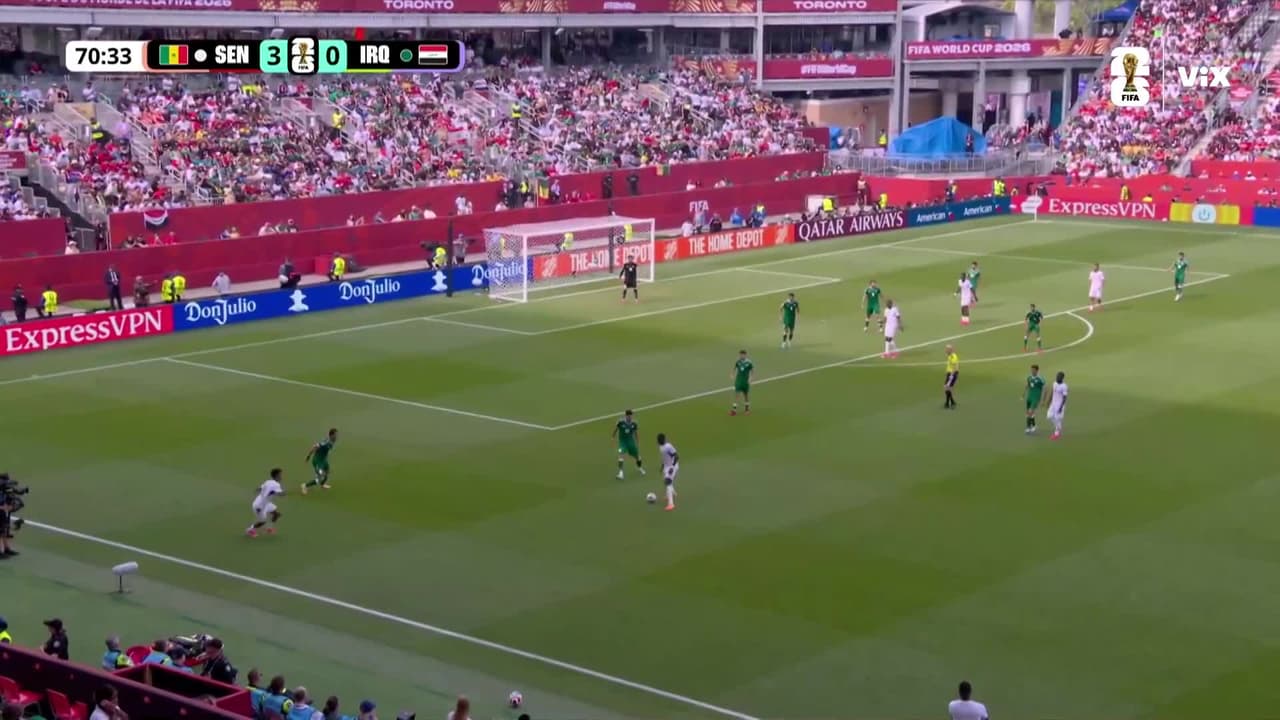 ¡Doblete de Pape Gueye para Senegal!