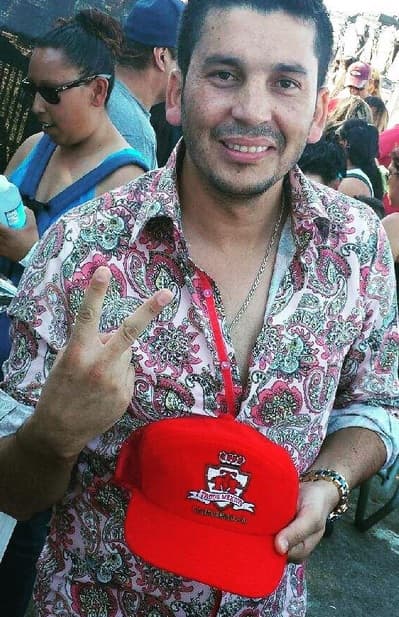 Luis Ángel Franco, vocalista de Los Recoditos, también disfrutó parte de 'Jenni Vive' antes de subir al escenario.