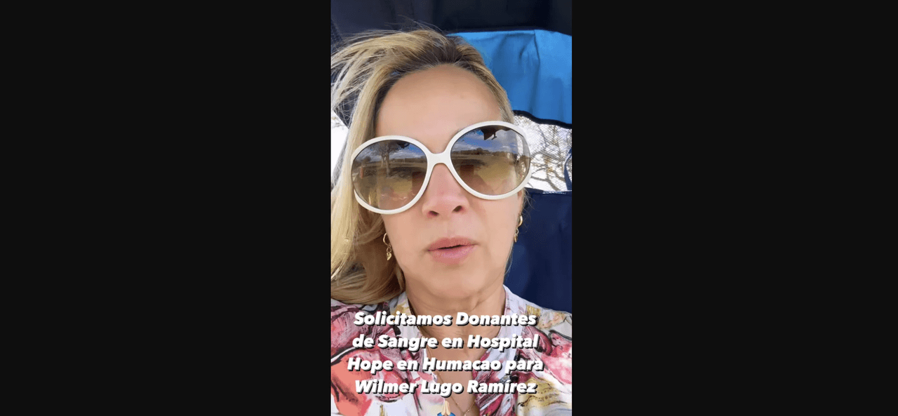 Adamari López pide donadores de sangre tras delicado estado de salud de ser querido.