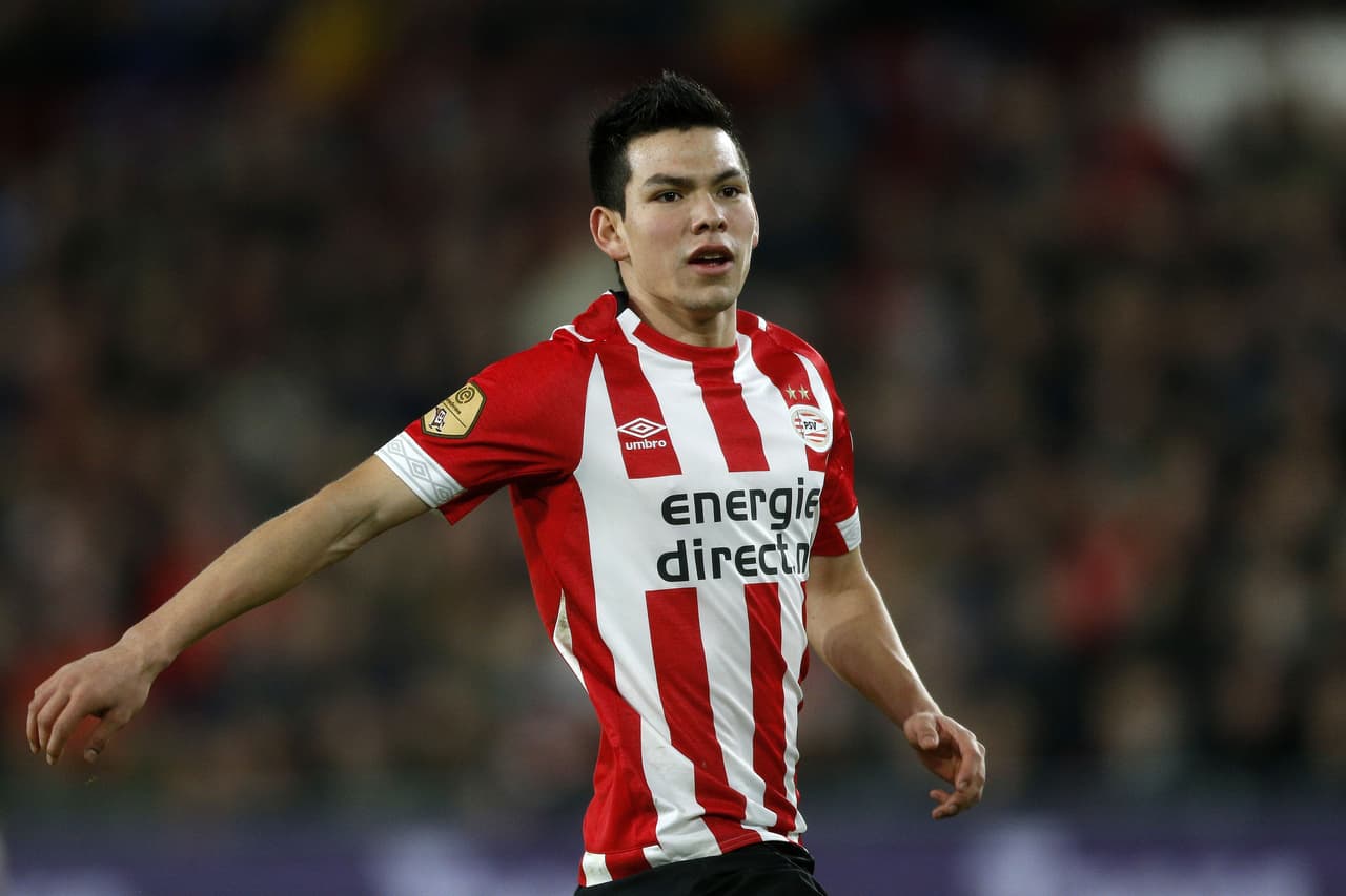 Hirving Lozano - 24 millones de euros del Club Pachuca al PSV Eindhoven.