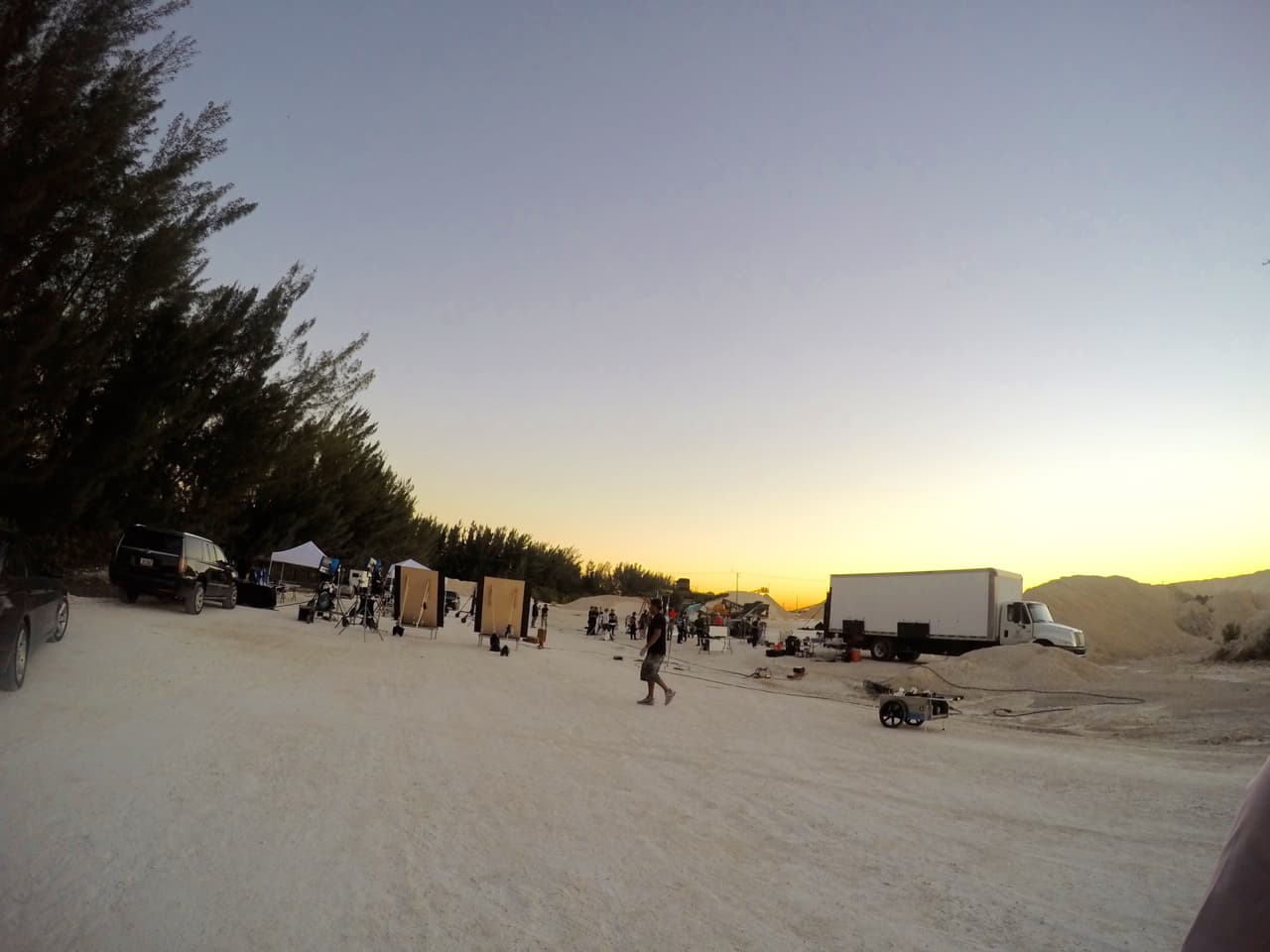 Un desierto en plena Florida, esa es la magia del cine.