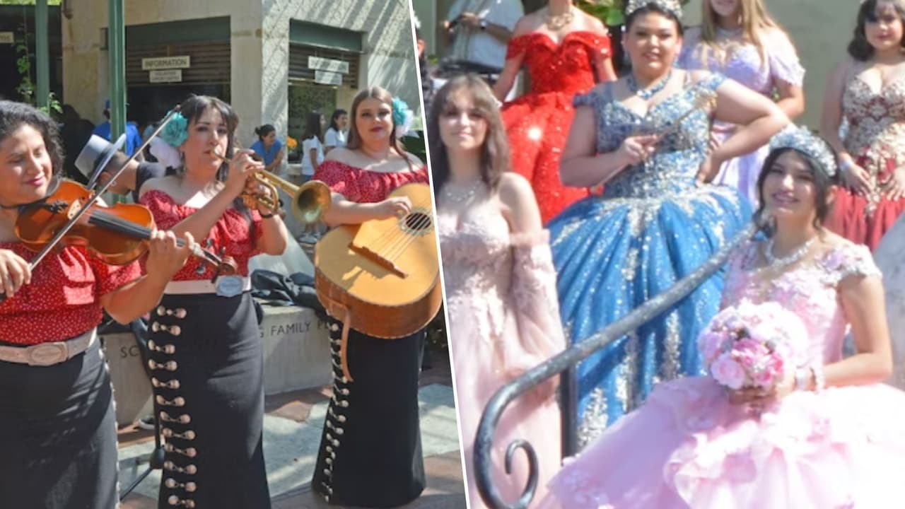 En el Dallas Arboretum será el tradicional desfile de quinceañeras, dentro de las celebraciones en el Mes de la Herencia Hispana.