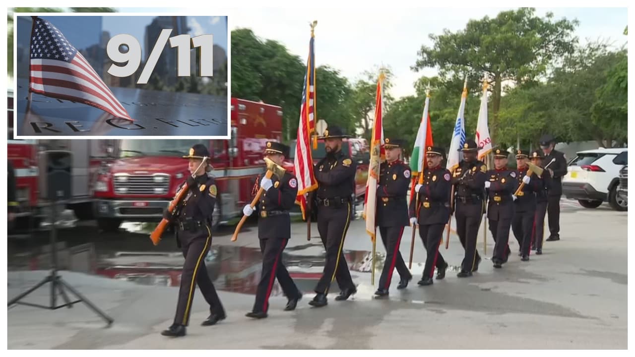 Autoridades de Miami conmemoran 23 años de los ataques del 9/11