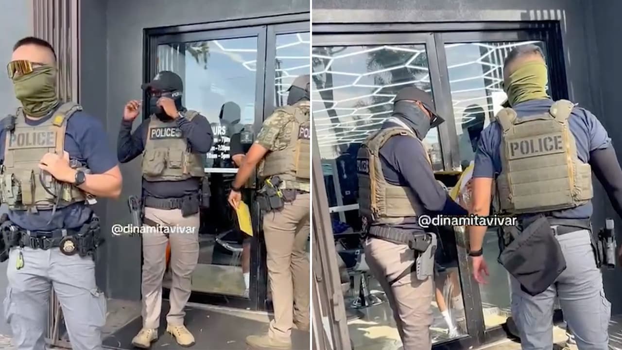"No respetan a nadie": Comunidad de Lynwood frena operativo de ICE en barbería