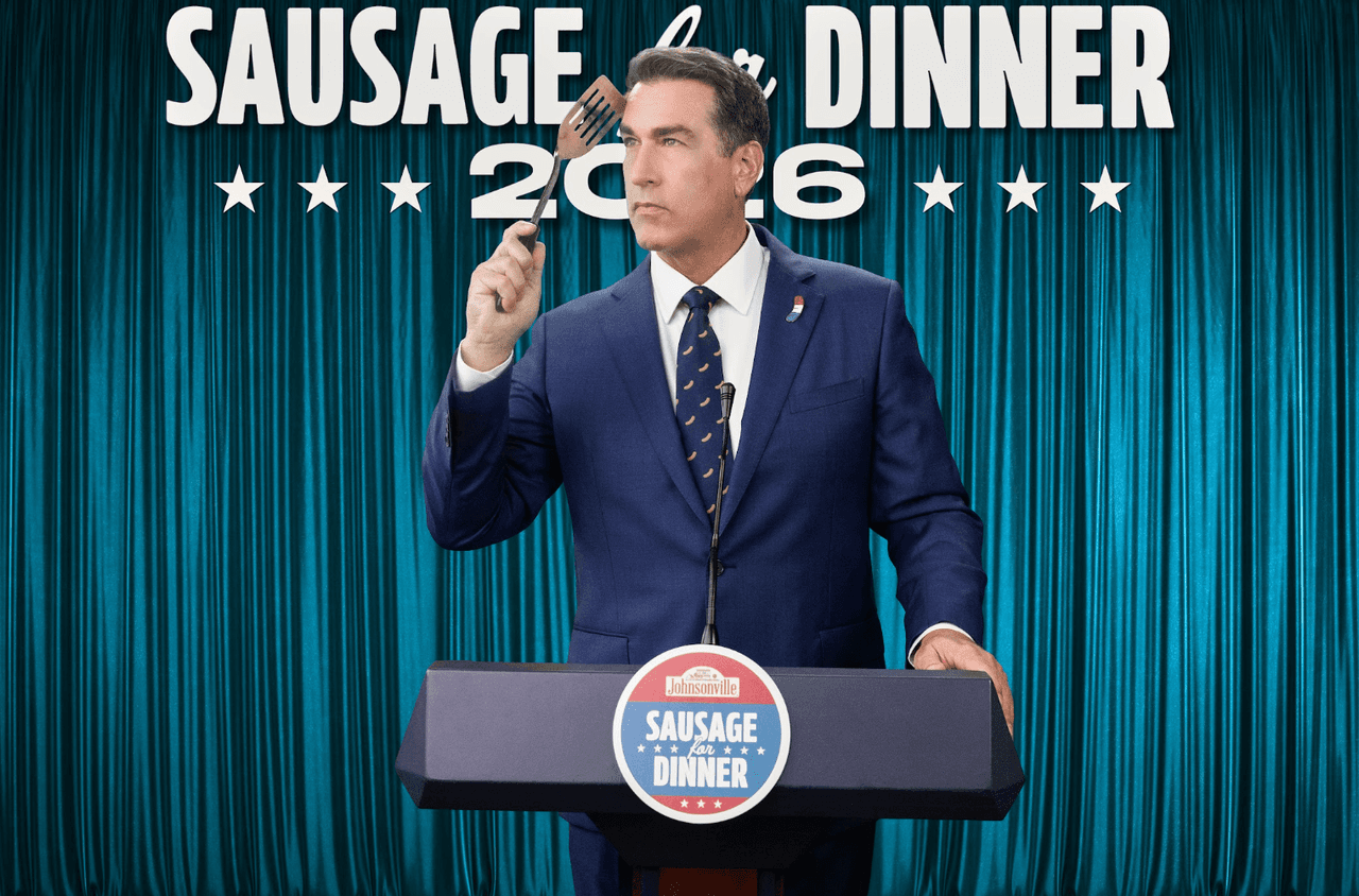¿Qué hay de cenar? La salchicha entra a la contienda electoral en EEUU con Rob Riggle