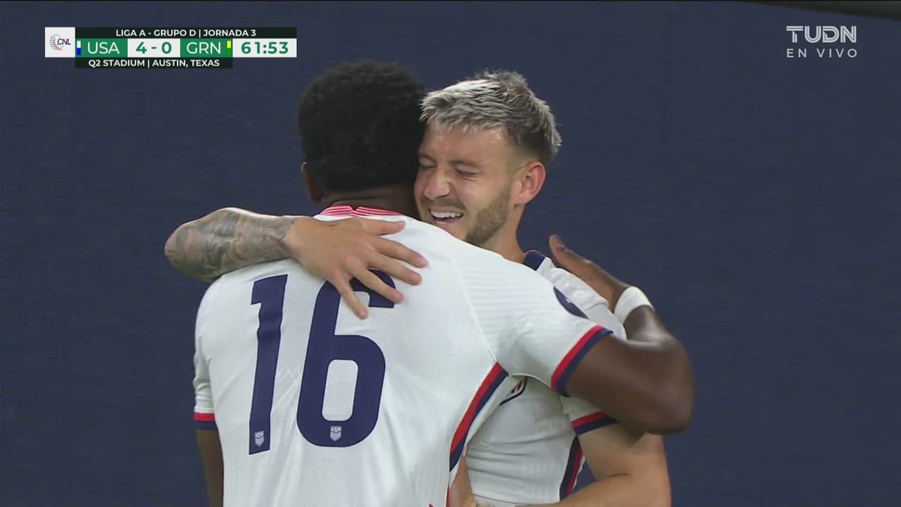 ¡No están metiendo las manos! Arriola marca el 4-0 de Team USA