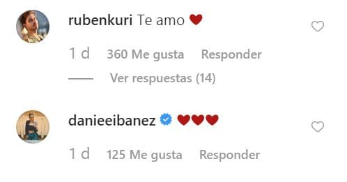Uno de los primeros en comentar la publicación de Roberto Carlo fue el propio Rubén Kuri, quien escribió: “Te amo”, seguido de un emoji de corazón. 
<br>