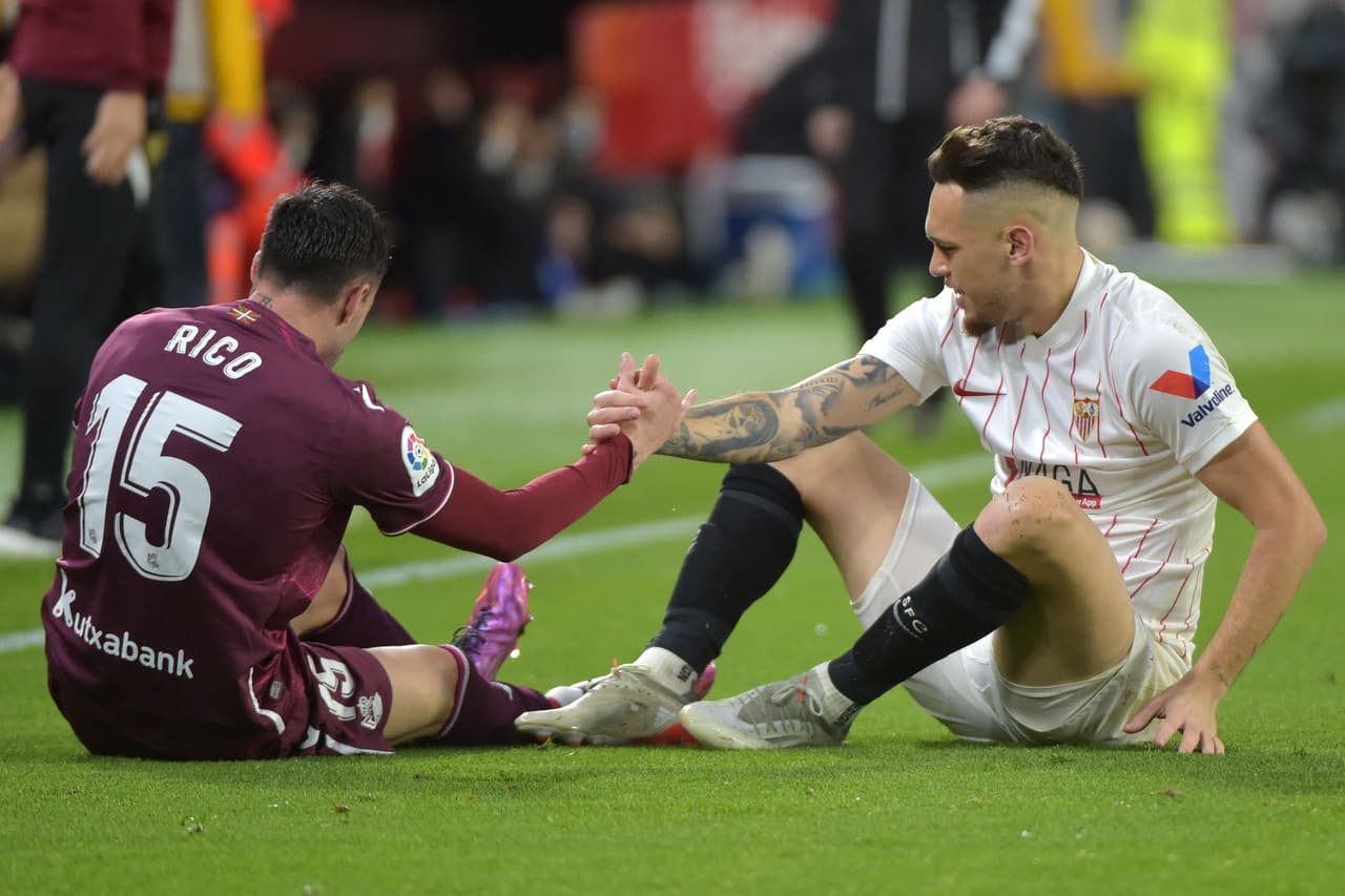 Sevilla no pasó del empate sin goles en casa ante la Real Sociedad y se rezaga en el intento de dar alcance al líder Real Madid.
