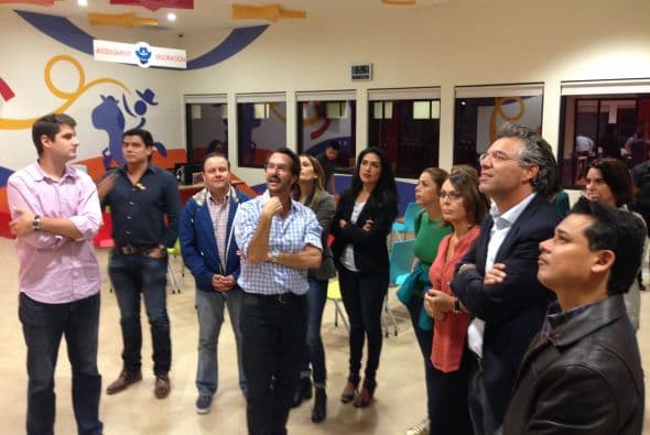 Un día antes de la inauguración oficial, Fernando Landeros, presidente de Fundación Teleton, mostraba a algunos invitados las increíbles instalaciones.