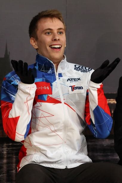 Michal Březina, con todo y su rostro infantil, es uno de los patinadores más codiciados y admirados.
