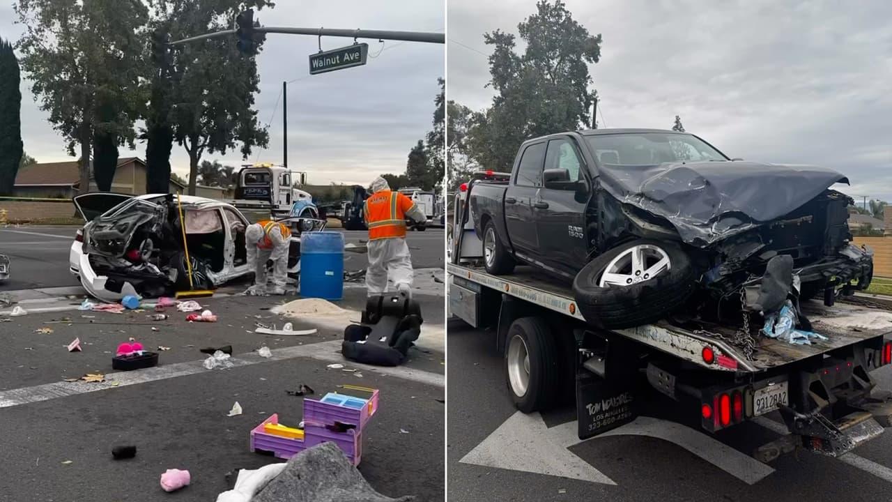 Conductor presuntamente ebrio provoca accidente en Rialto: Dos niñas pierden la vida en el acto