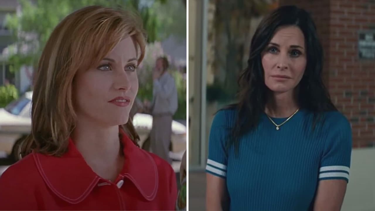 Gale Weathers en la primrea y quinta película de ‘Scream’.