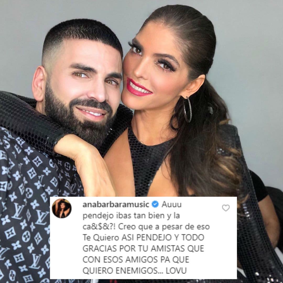 Estas palabras hicieron reaccionar a la cantante respondiendo así: “Uuu pendejo ibas tan bien y la ca&$&?! Creo que a pesar de eso te quiero así pendejo y todo, gracias por tu amistad que con esos amigos pa’ que quiero enemigos. Te quiero”.