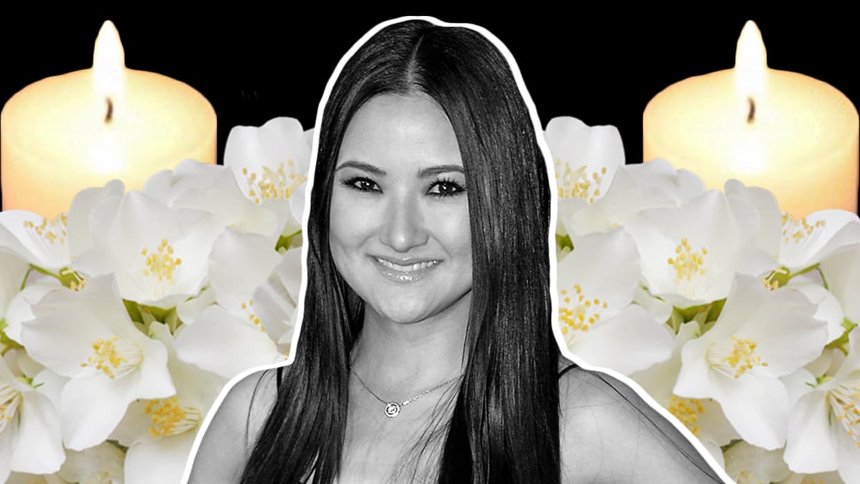 Una flor para Hiromi y una vela para su bebé: así fue el último adiós a la artista en Torreón