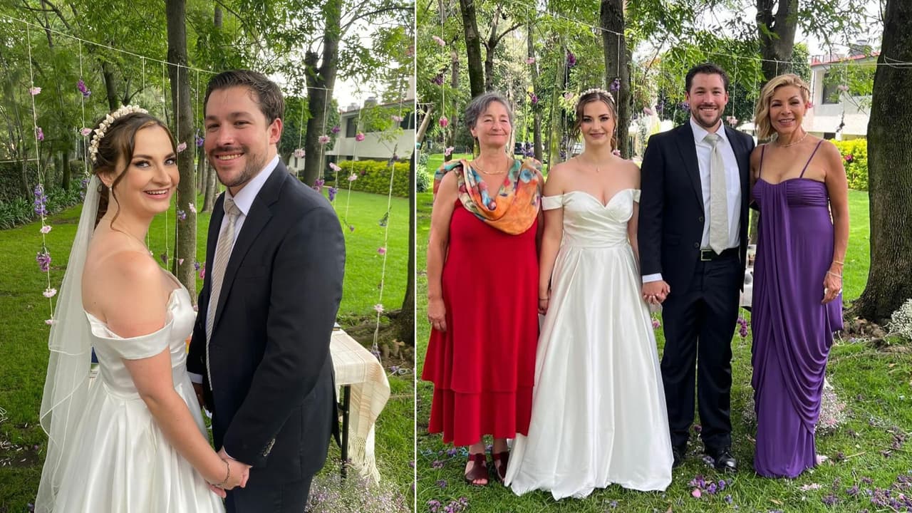 Alejandro, hijo de Alfredo Adame, se casó con Natalia Rellen.