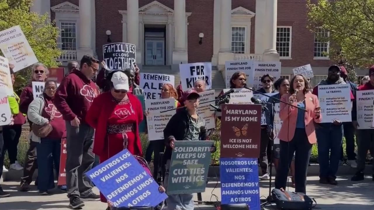 “Solo somos niños y no sabemos qué pasa”, presionan para aprobar Ley de Confianza en Maryland