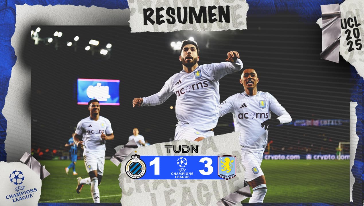 Brujas 'se crucifica' solo ante el Aston Villa