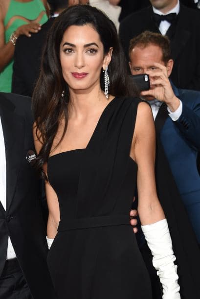 Así vimos a la hermosa Amal Alamuddin hace poco.