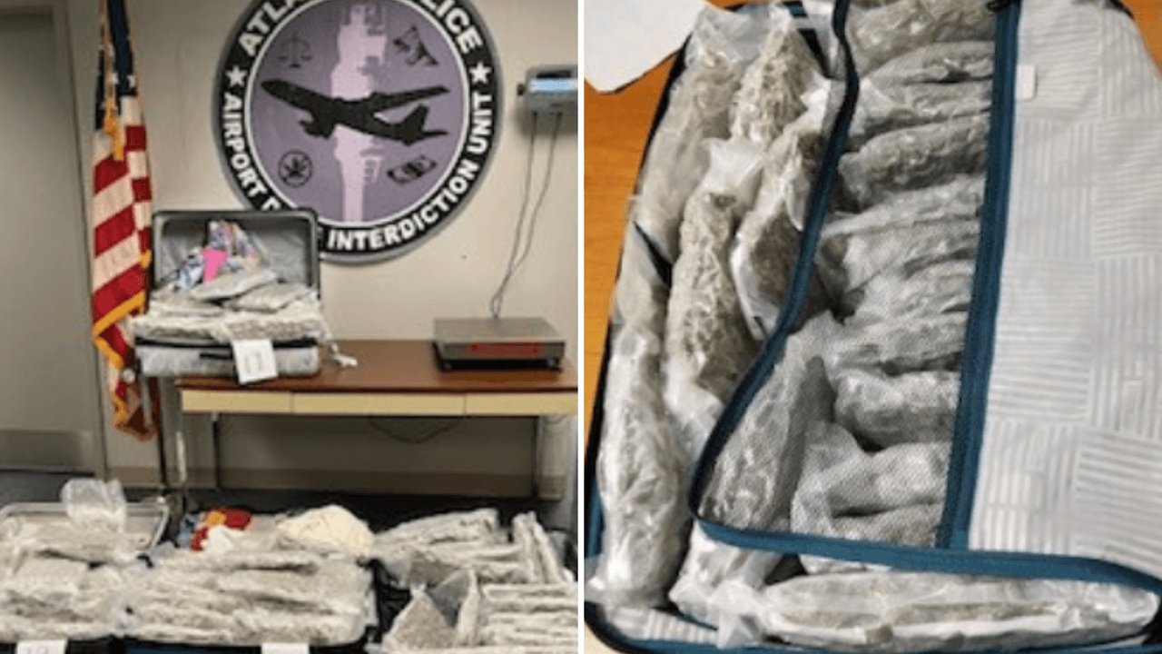 Decomisan marihuana que venía en vuelo de Seattle hacia Atlanta