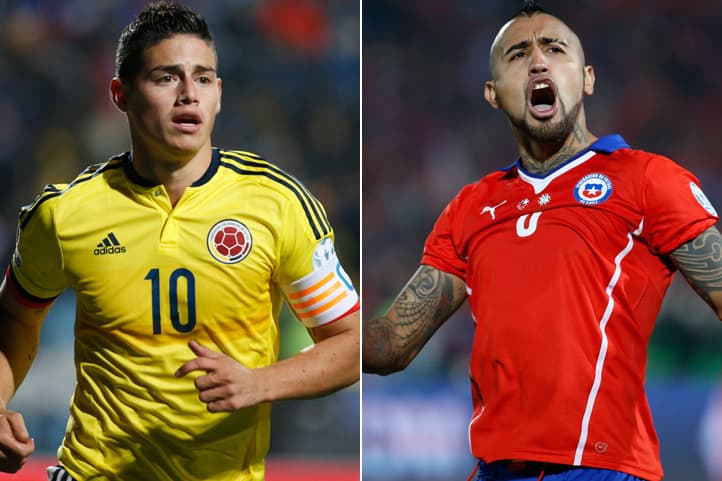 Chile va por la consolidación y Colombia por la recuperación