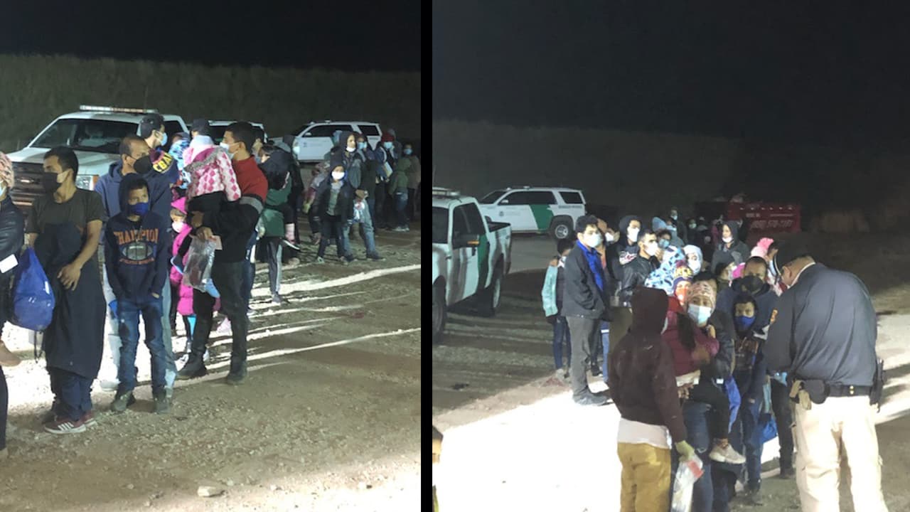 Agentes de la Patrulla Fronteriza detiene a más de 250 inmigrantes en la frontera de Texas